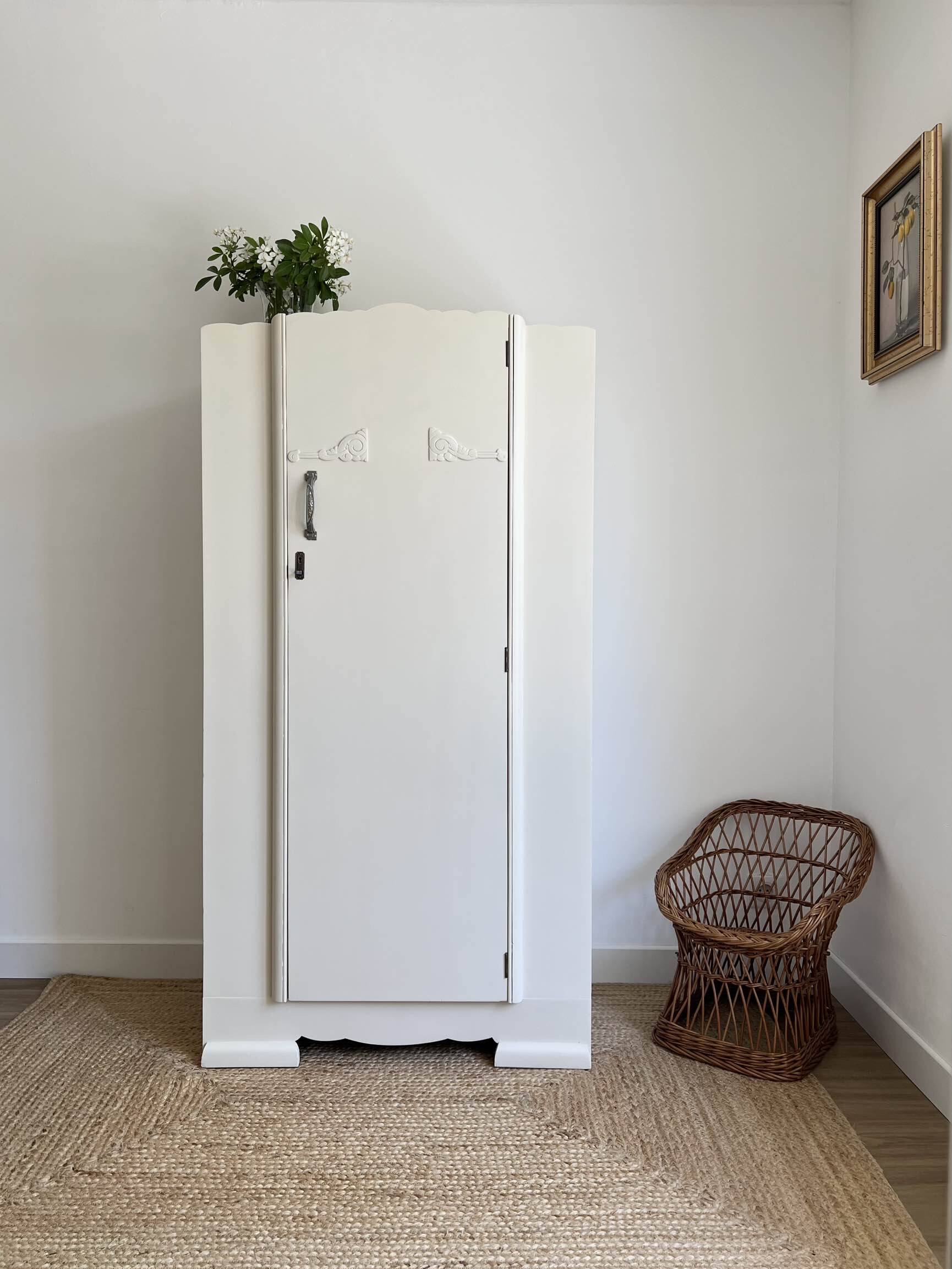 English Art Deco wardrobe