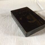 boiled cardboard box decorated Napoleon III