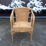 Fauteuil osier