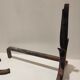 Pair of wrought iron andirons by Raymond Subes vintage