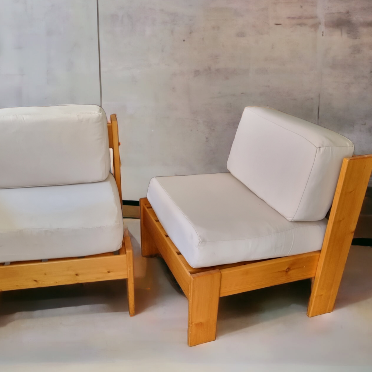 Pair of armchairs