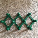 Folding coat rack wooden vintage