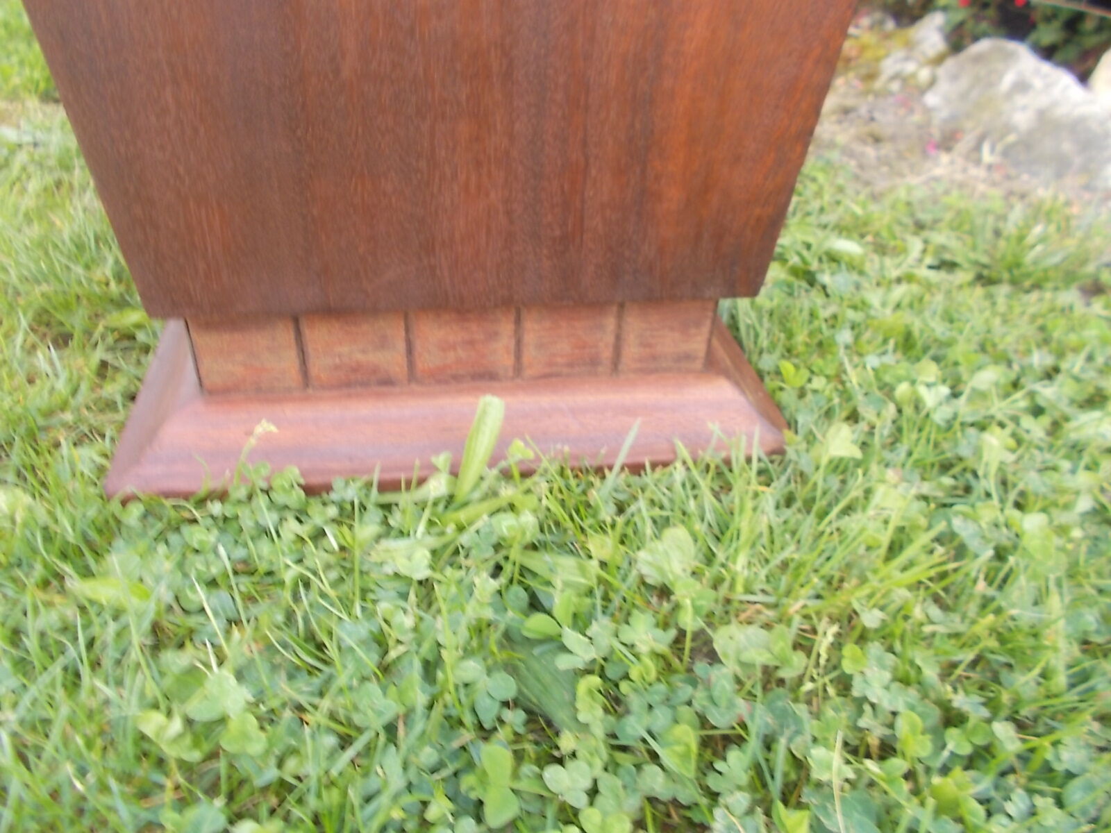 Mahogany bedside table