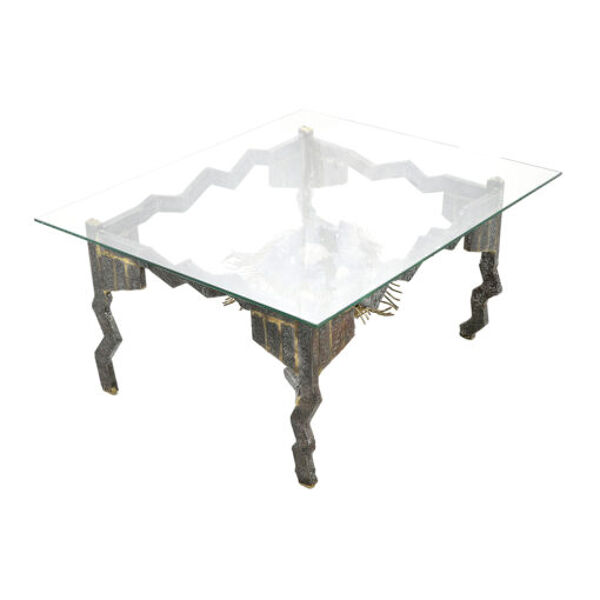 Table basse “Améthyste” signée Henri Fernandez