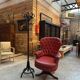 Fauteuil de bureau en cuir 60’S