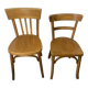 Mismatched bistro chair x2