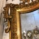 Miroir doré Louis XVl