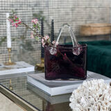 Vase vintage en verre
