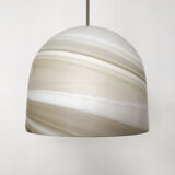 Carrara marble design glass lamp by Peill and Putzler