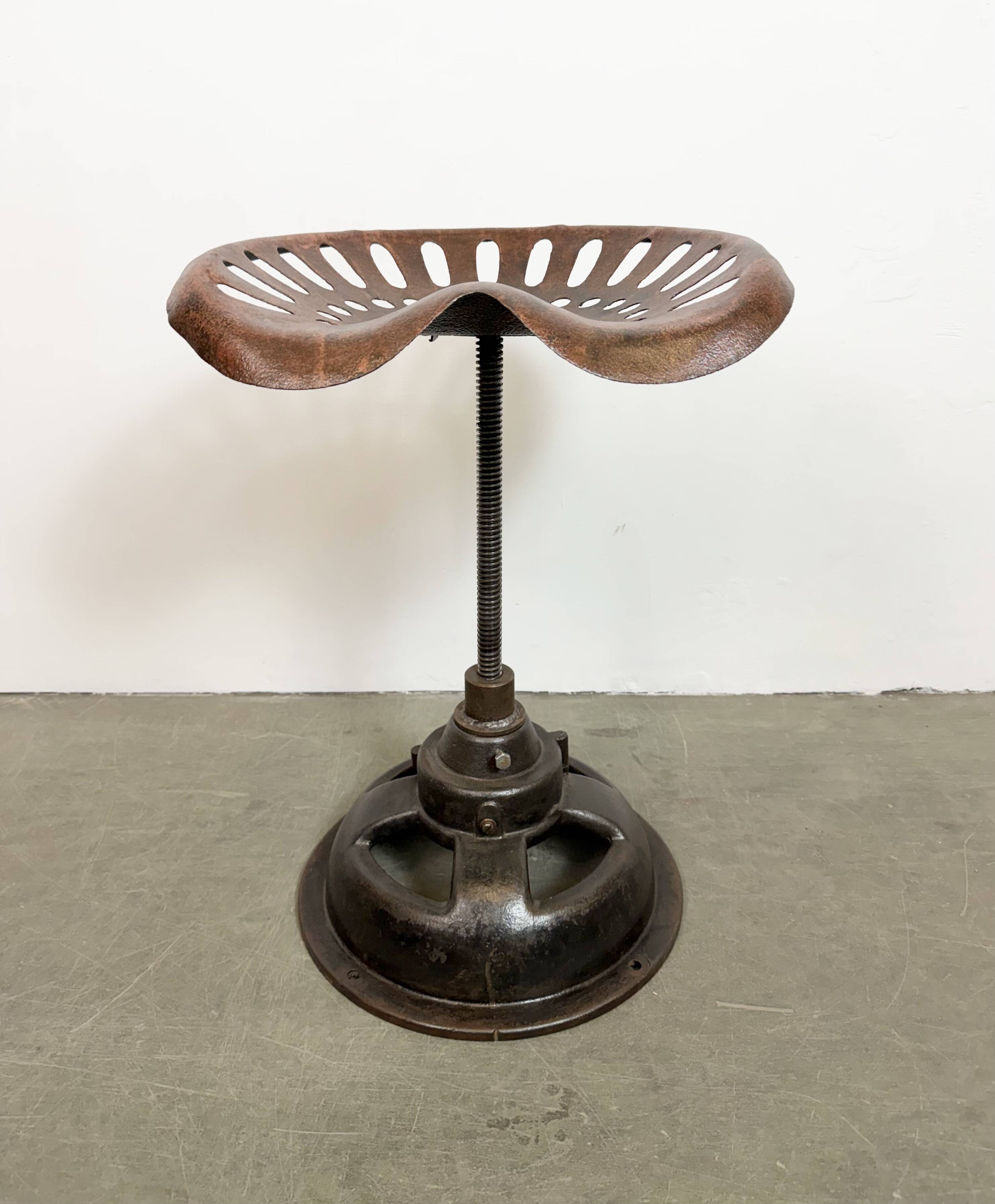 Vintage Industrial Swivel Chair, 1950s