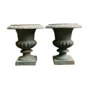Paire de vases Médicis