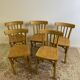 Set of 5 Luterma bistro chairs