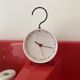 White clock to stand or hang ikea vintage model sniffa