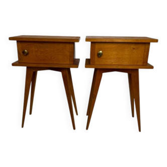 Paire de tables de chevet