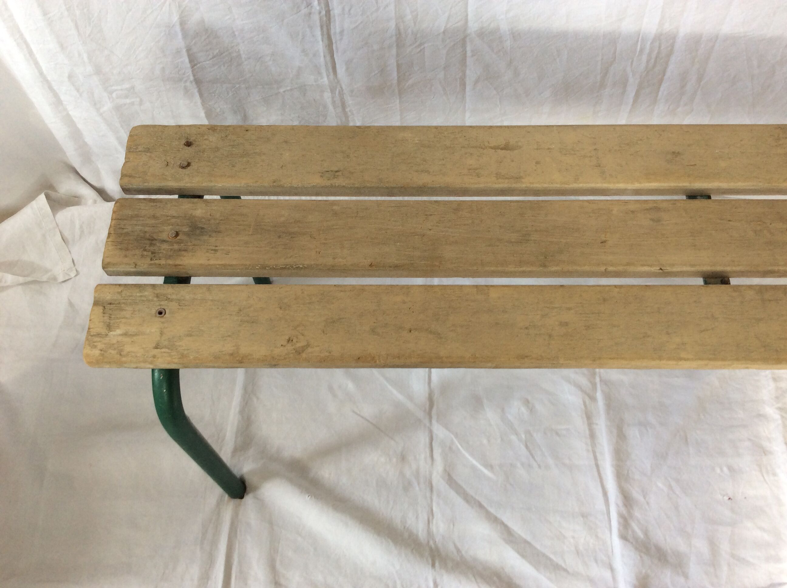 Banc d'école vintage