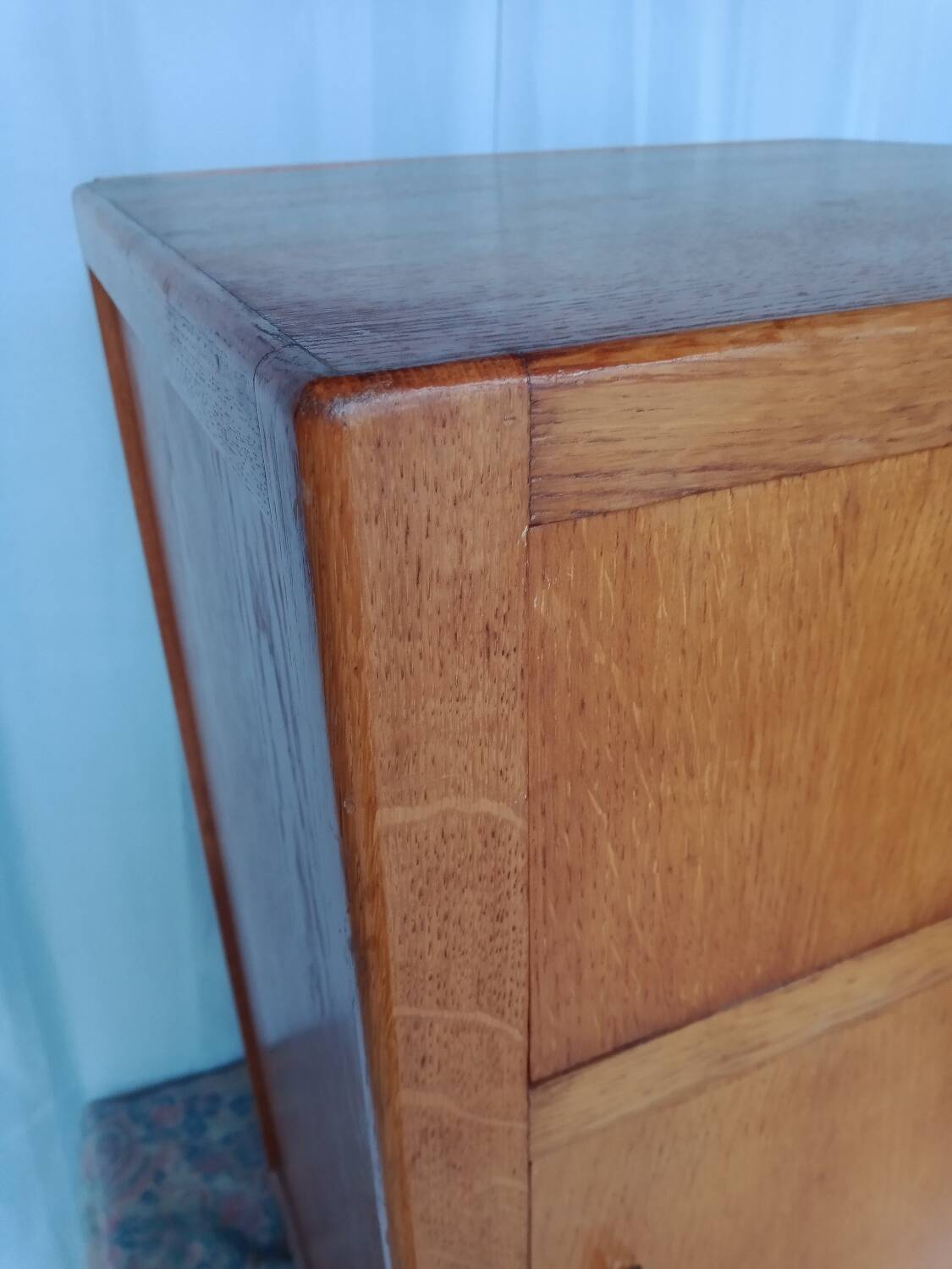 1950s storage unit with one drawer and one door