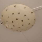 Ceiling Lamp with Glass Flowers attributed to Emil Stejnar for Rupert Nikoll, Austria, 1950s