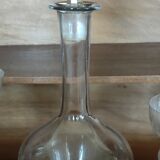 Ancien service cristal gravé