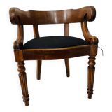 Mahogany restoration armchair