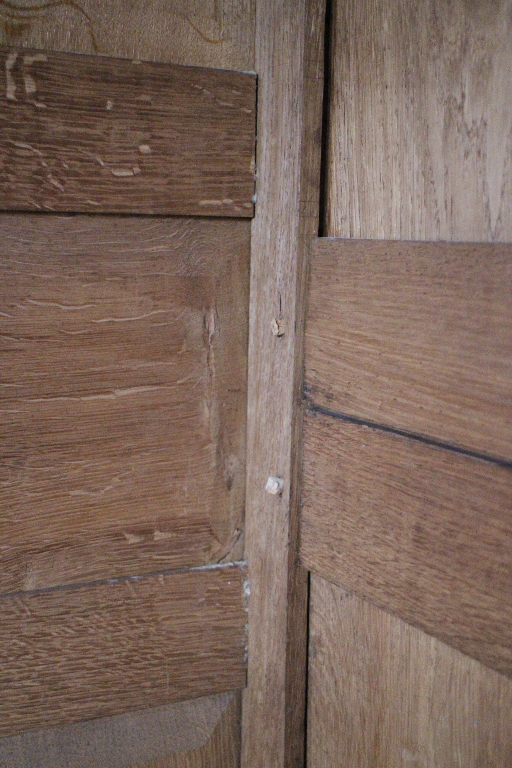 Louis Philippe oak wardrobe