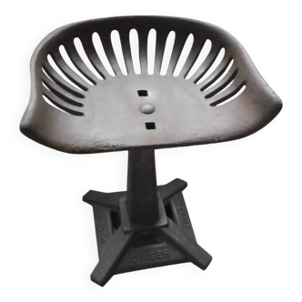 Singer cast iron stool.