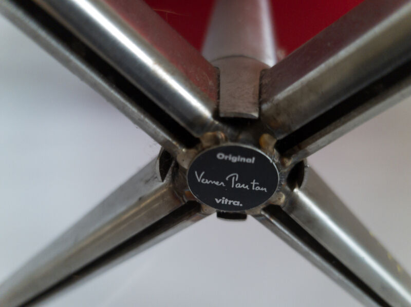 Design armchair Vitra by Verner Panton model C1 1960-1974