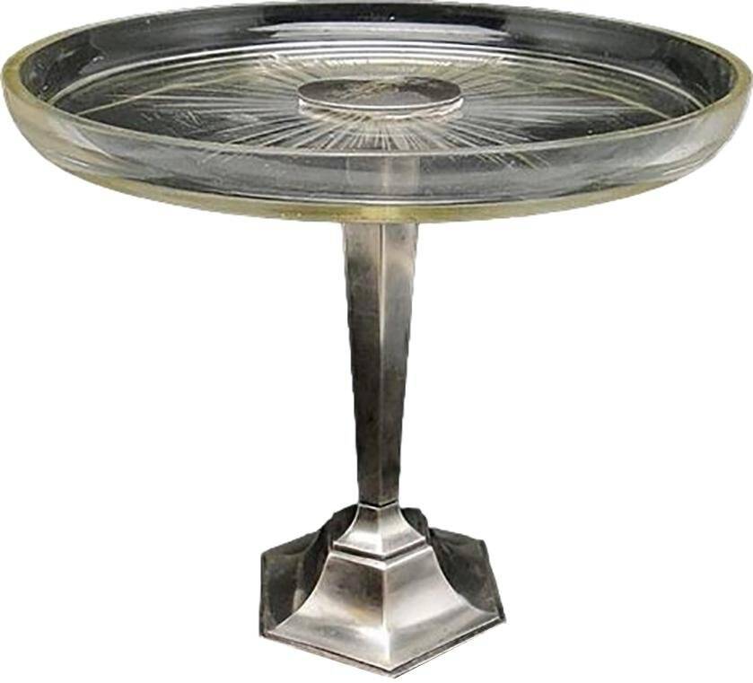 Art Deco platter from Fraget, Poland, 1930s