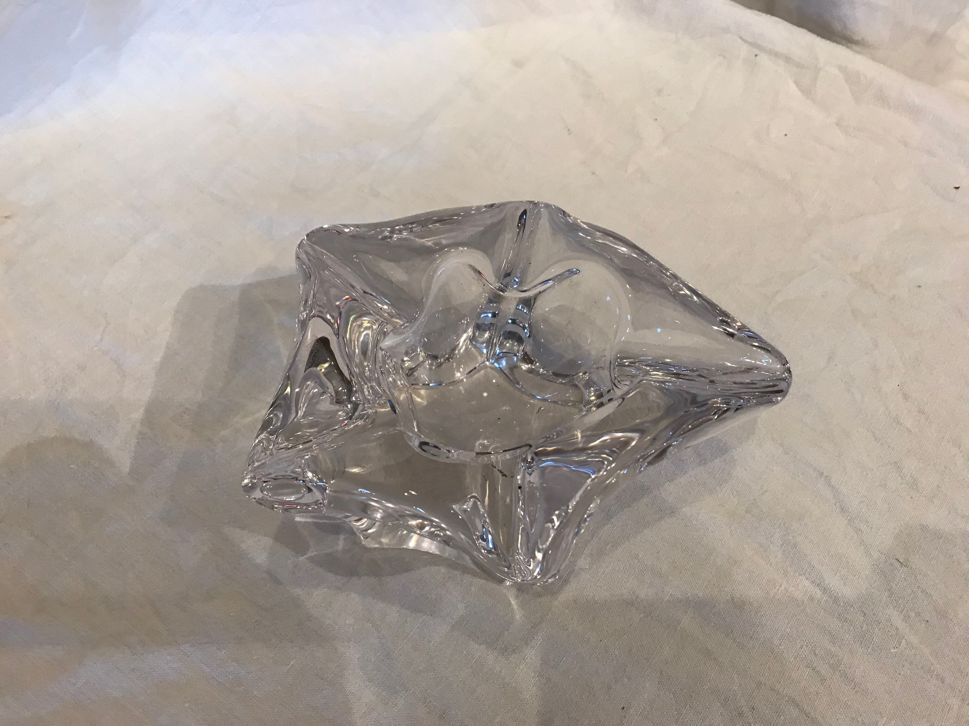 Crystal ashtray