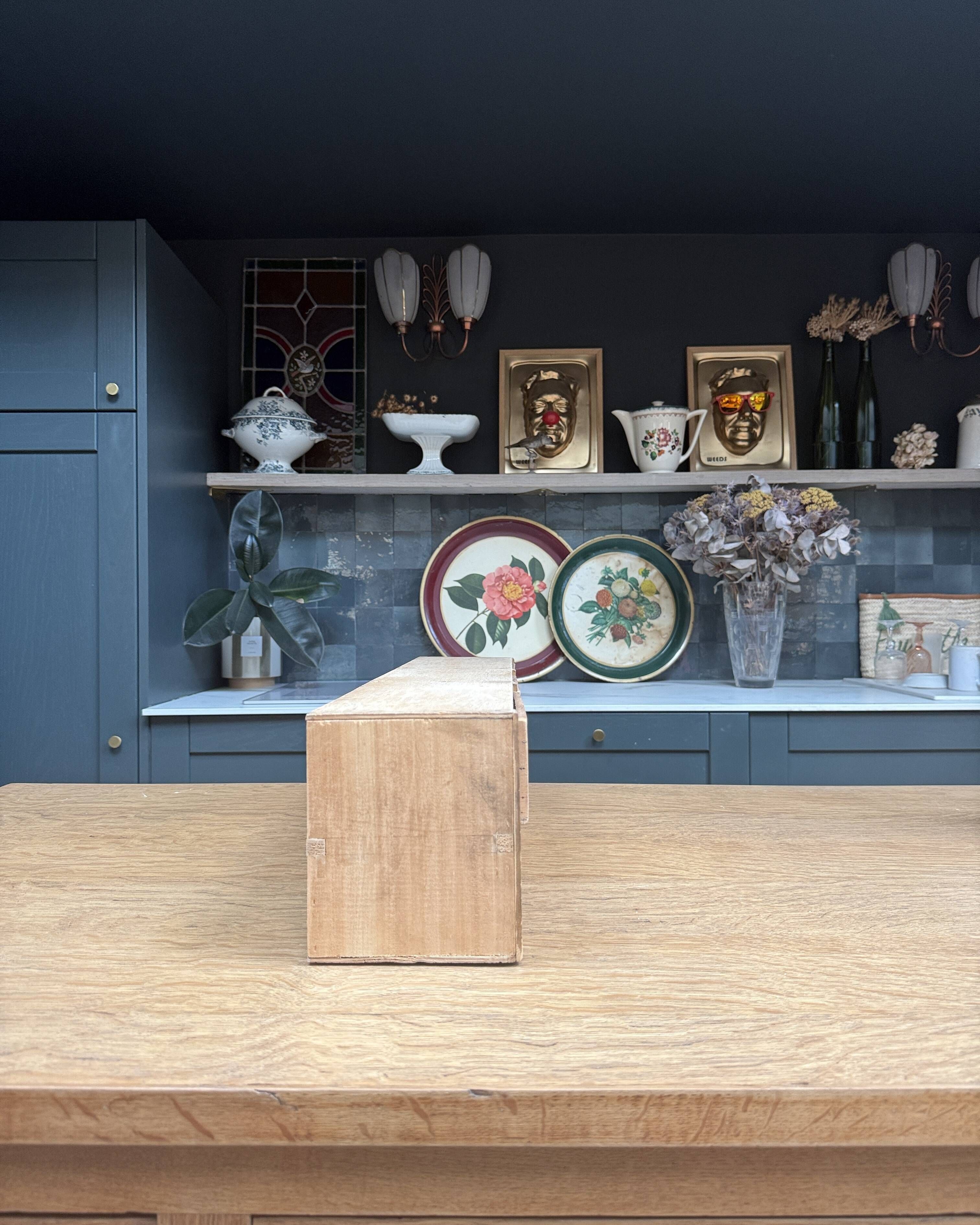 Small antique haberdashery cabinet