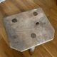 Antique Brutalist Farm Stool