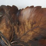 Ruef maple leaf wooden basket