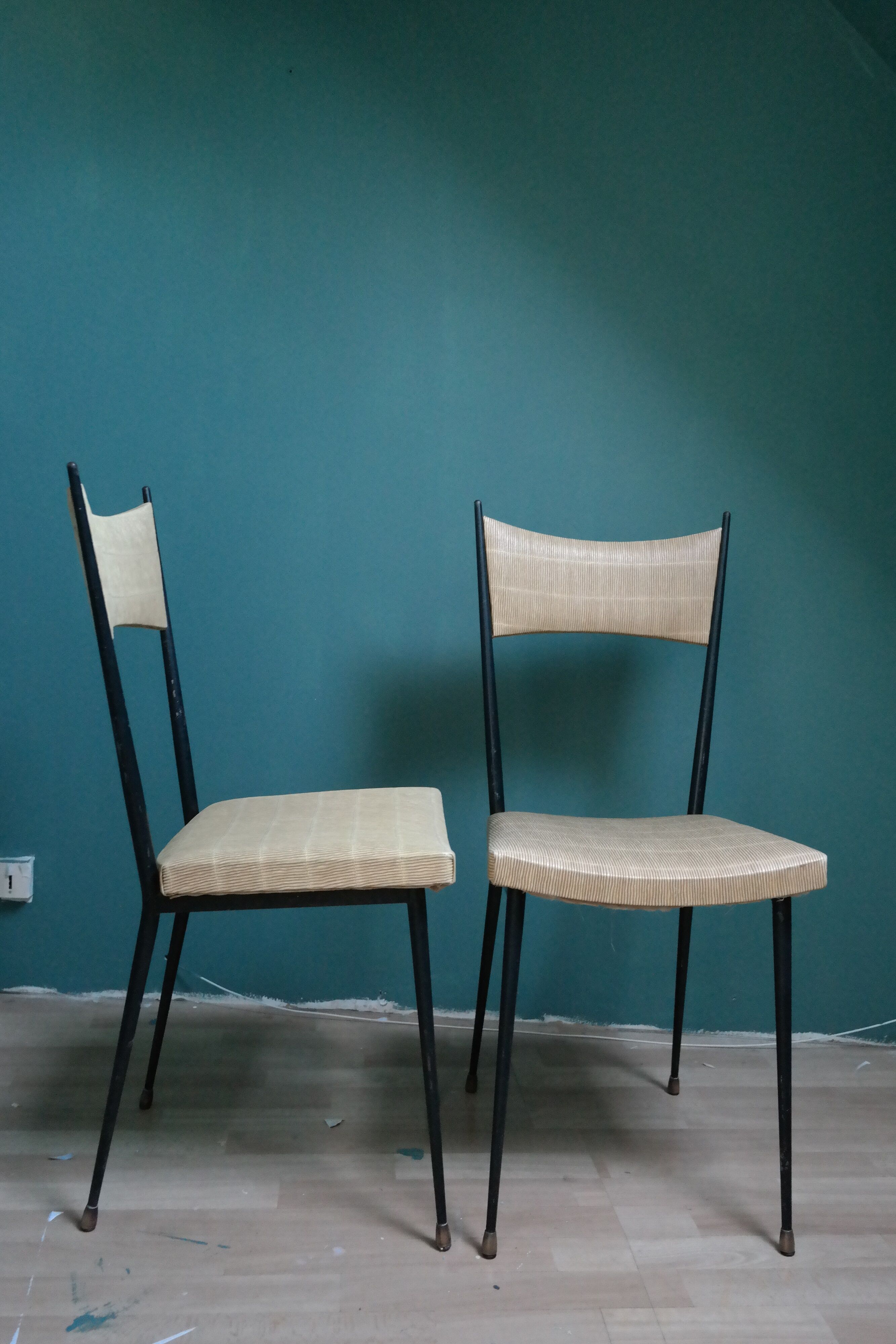 Pair of chairs, Colette Gueden