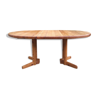 Extendable danish dining table by Rainer Daumiller, 1970s