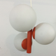 Lustre vintage orange