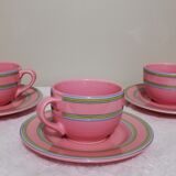 Trois tasses à café ou à thé en céramique allemande