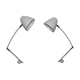 Pair of wall lamps, 90s