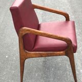 Vintage stella armchair design 1960