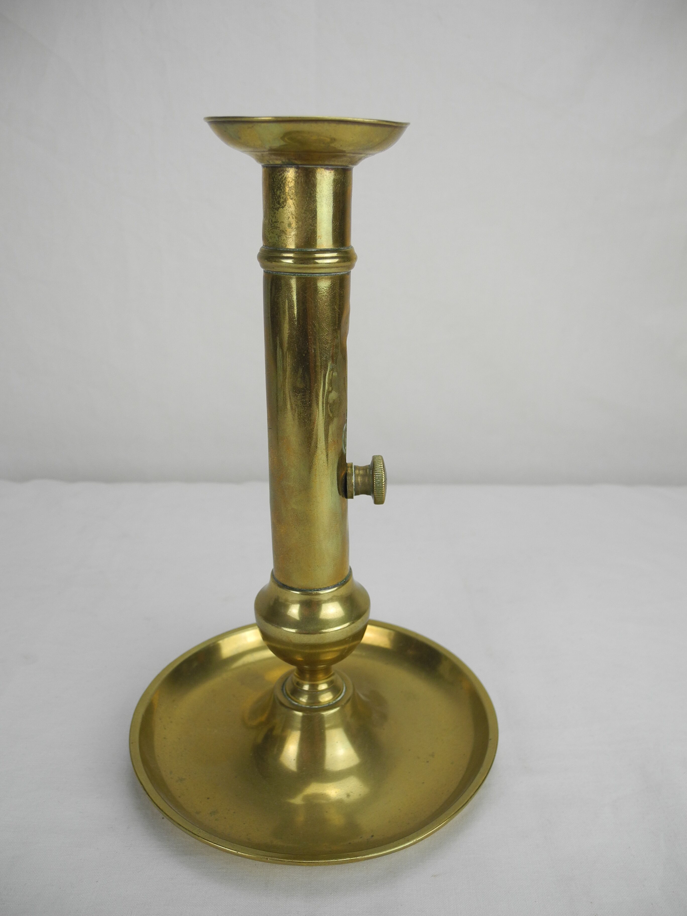 Old candlestick brass candle holder vintage decoration