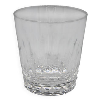 Crystal whisky glass maison baccarat piccadilly model h 9.7 cm