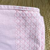 Nappe rectangle rose 140 x160 cm
