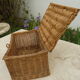 old vintage wicker basket for rabbit poultry