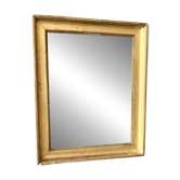 Miroir ancien bois doré