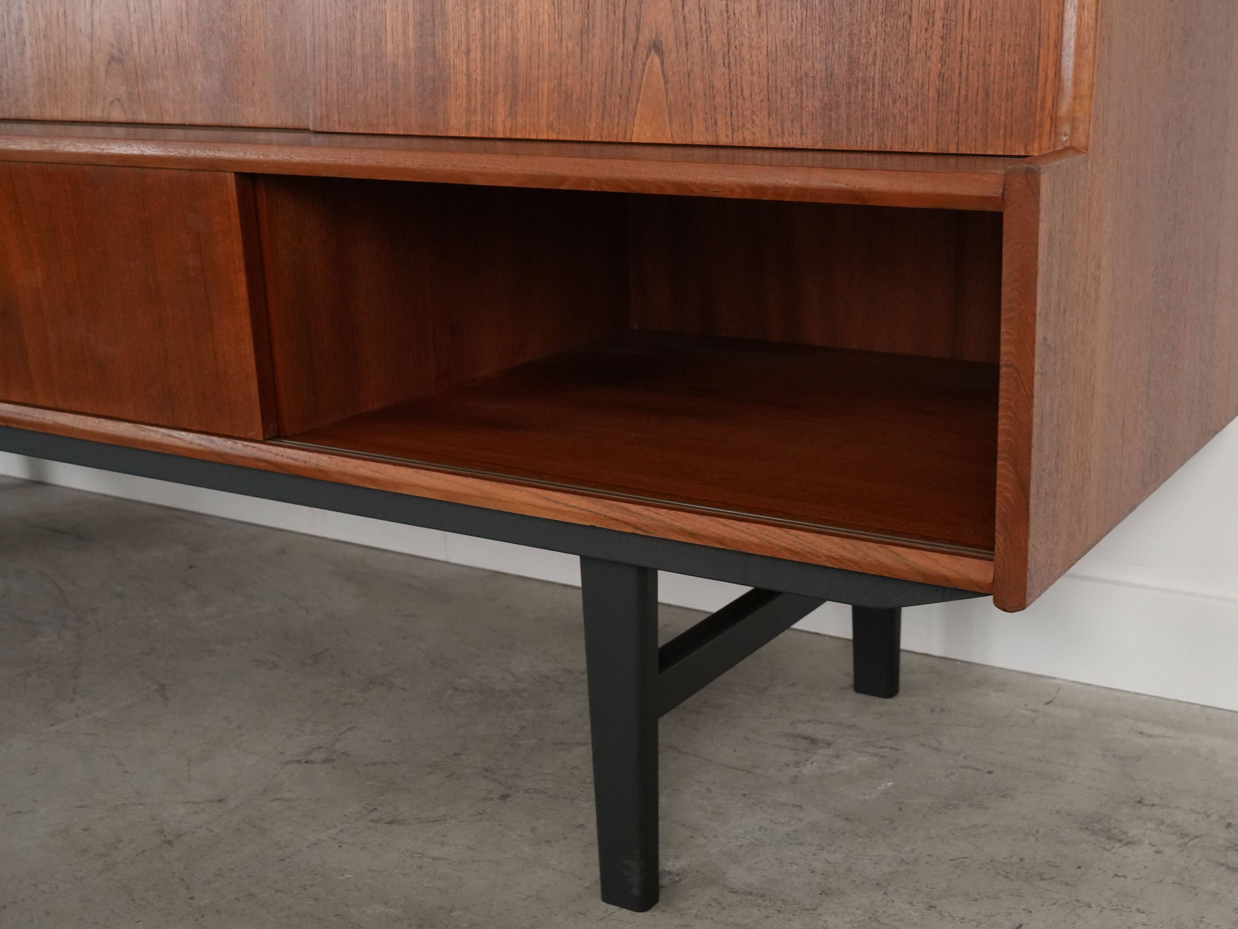 Teak highboard, Danish design, 1970s, production: Denmark