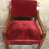 Art deco desk armchair