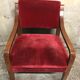 Art deco desk armchair