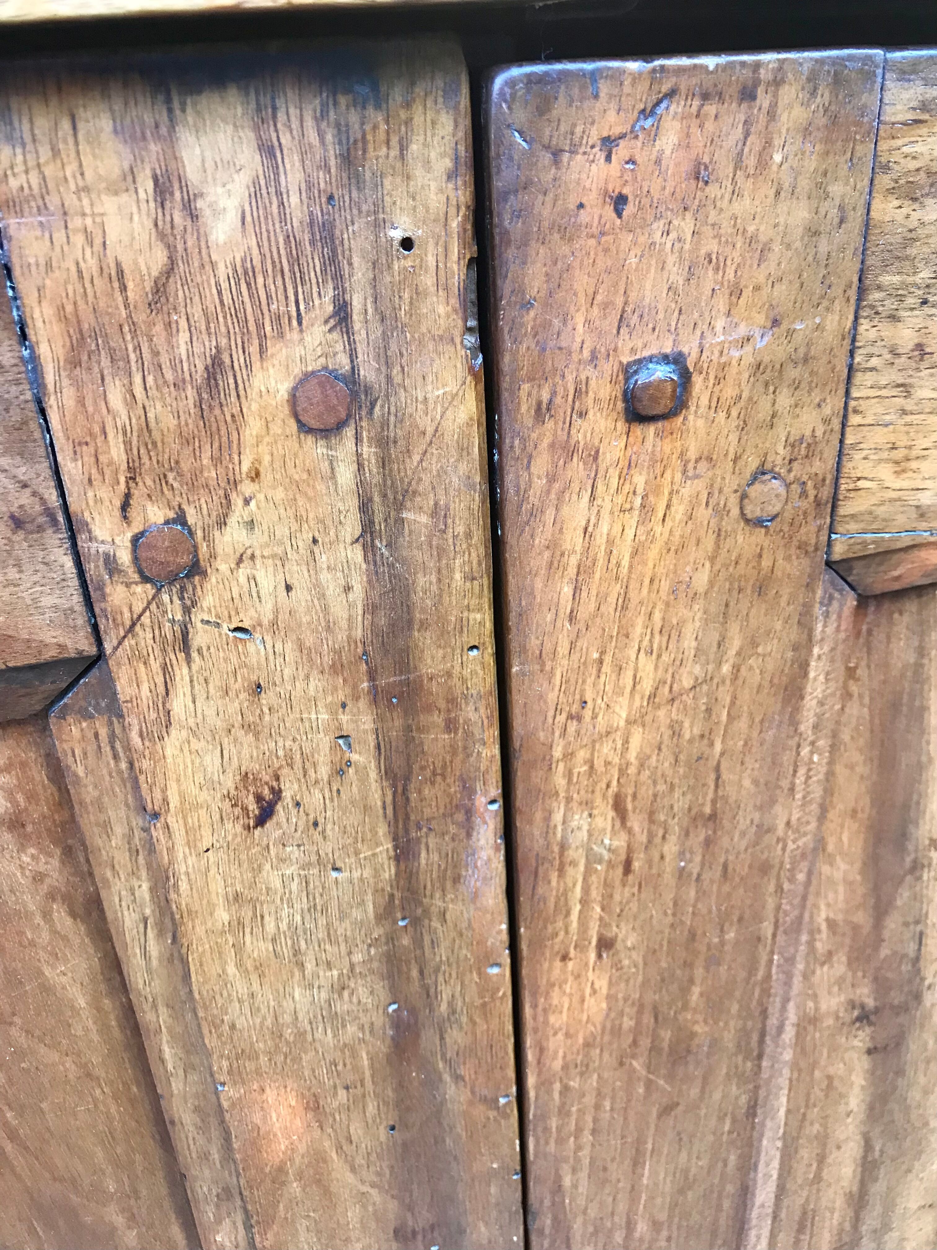 Nineteenth walnut directoire buffet