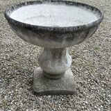 Vintage 80'S cement planter basin