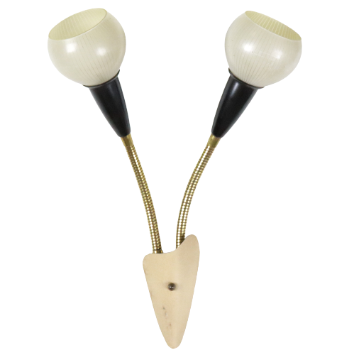 Vintage wall lamp fifties 'Tva'