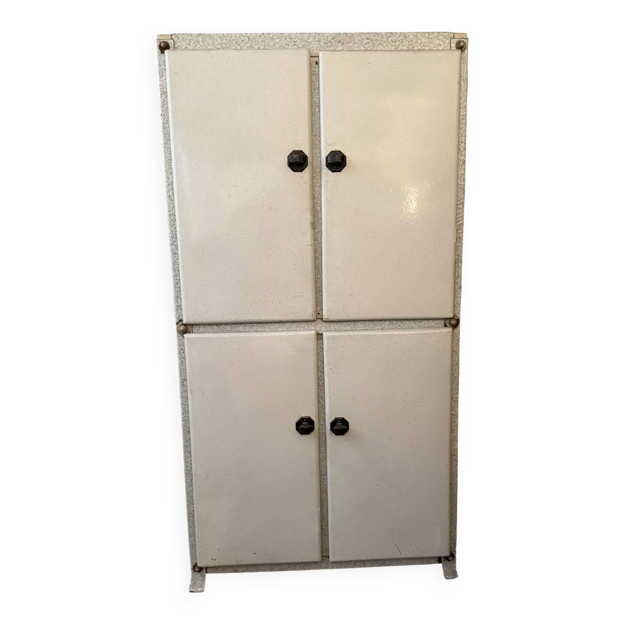 Vintage metal wardrobe