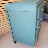 Art deco chest of drawers feet mustache